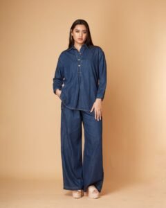 Denim blue co-ord set
